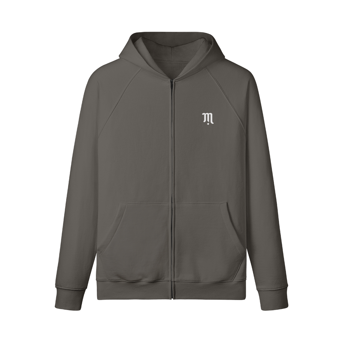 Gilet Habibi White - Charcoal Grey / S