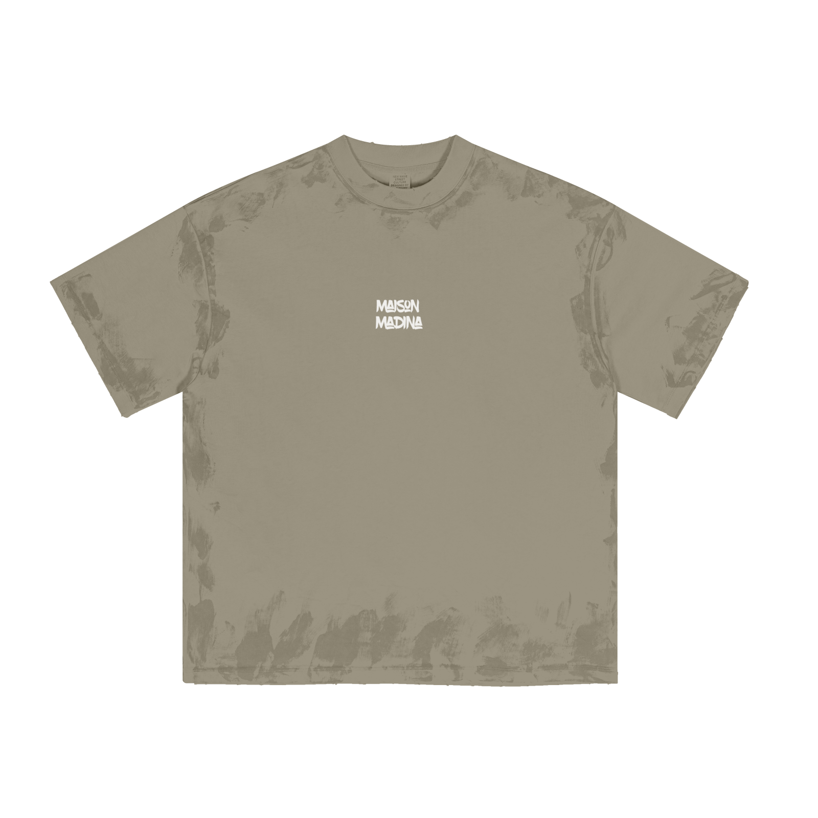 305GSM Unisex Retro Rock T-Shirt Camel