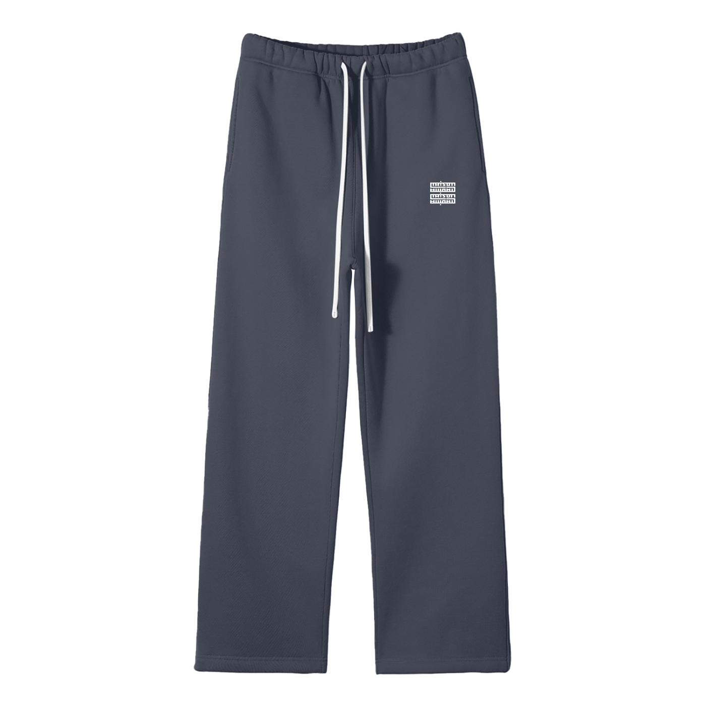 Pantalon unisexe droit – Maison Madina | Style minimaliste & confort hivernal - Navy Blue / S