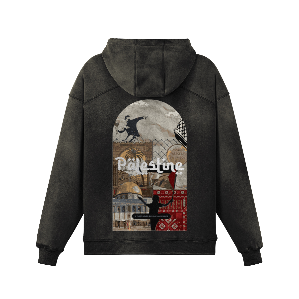Sweat à capuche Palestine - Maison Madina