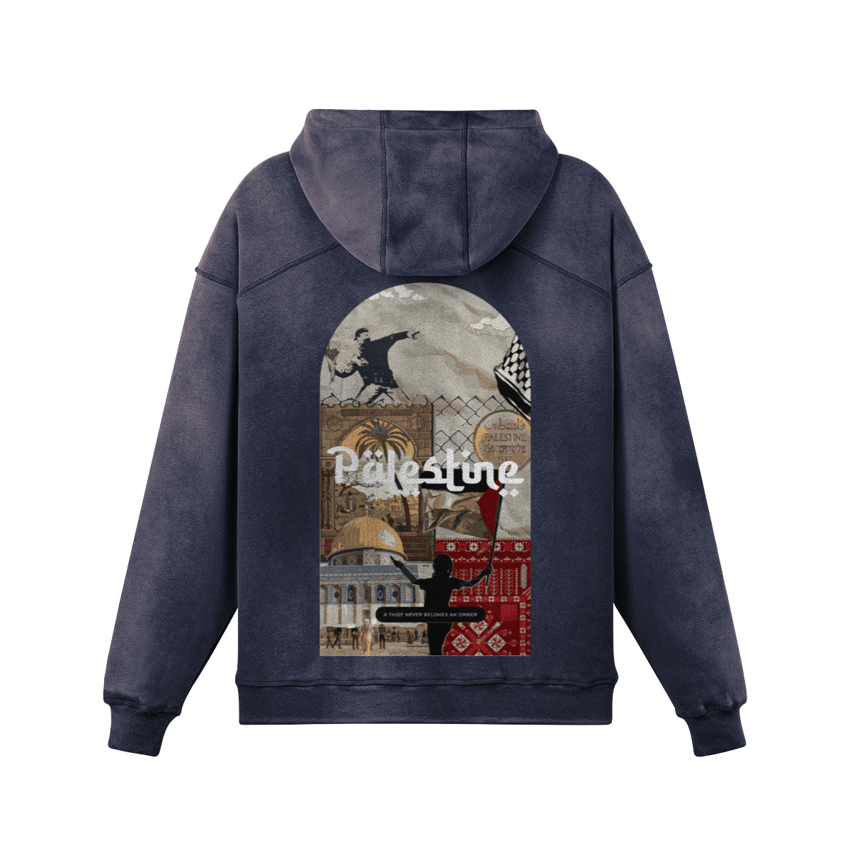 Sweat à capuche Palestine - Maison Madina