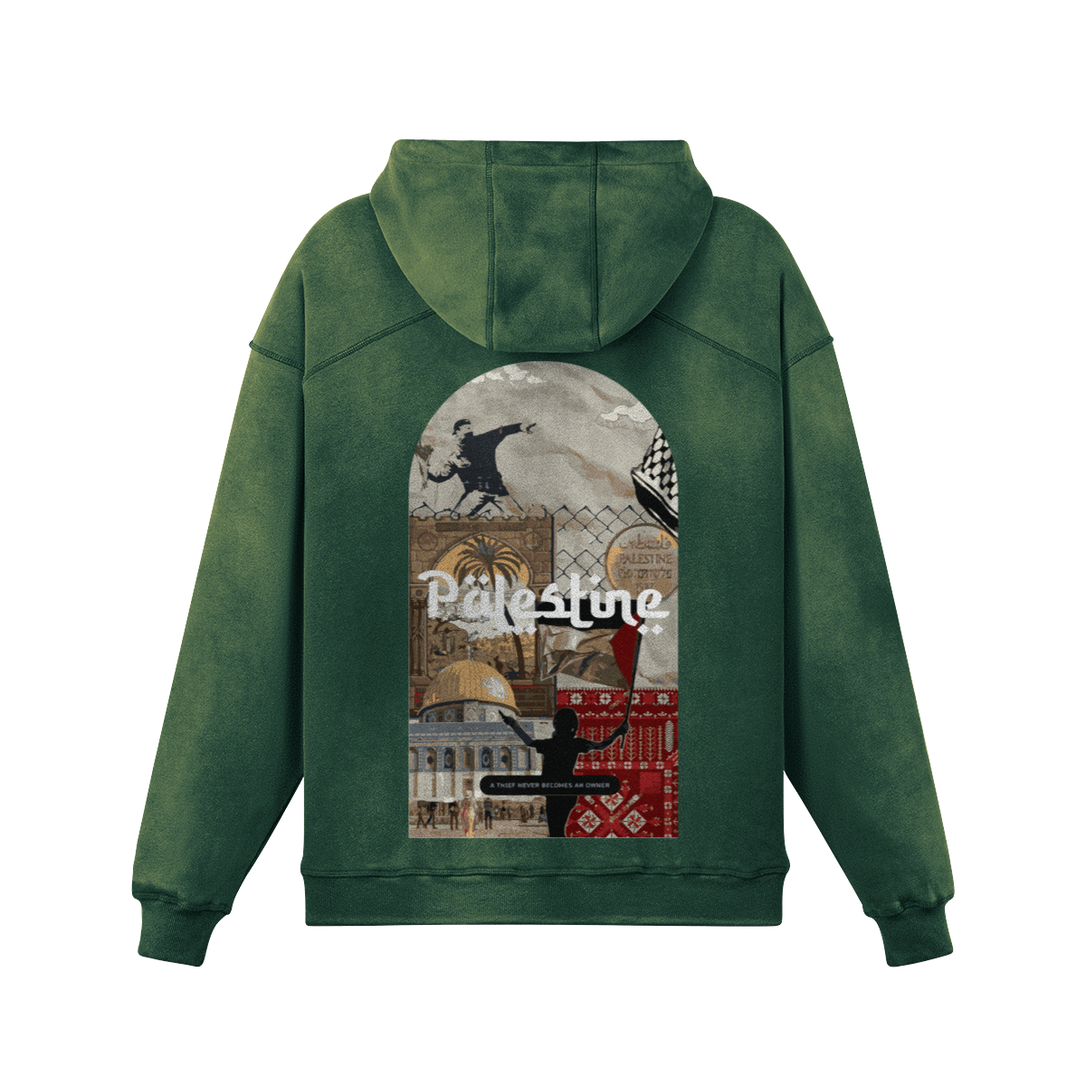 Sweat à capuche Palestine - Maison Madina