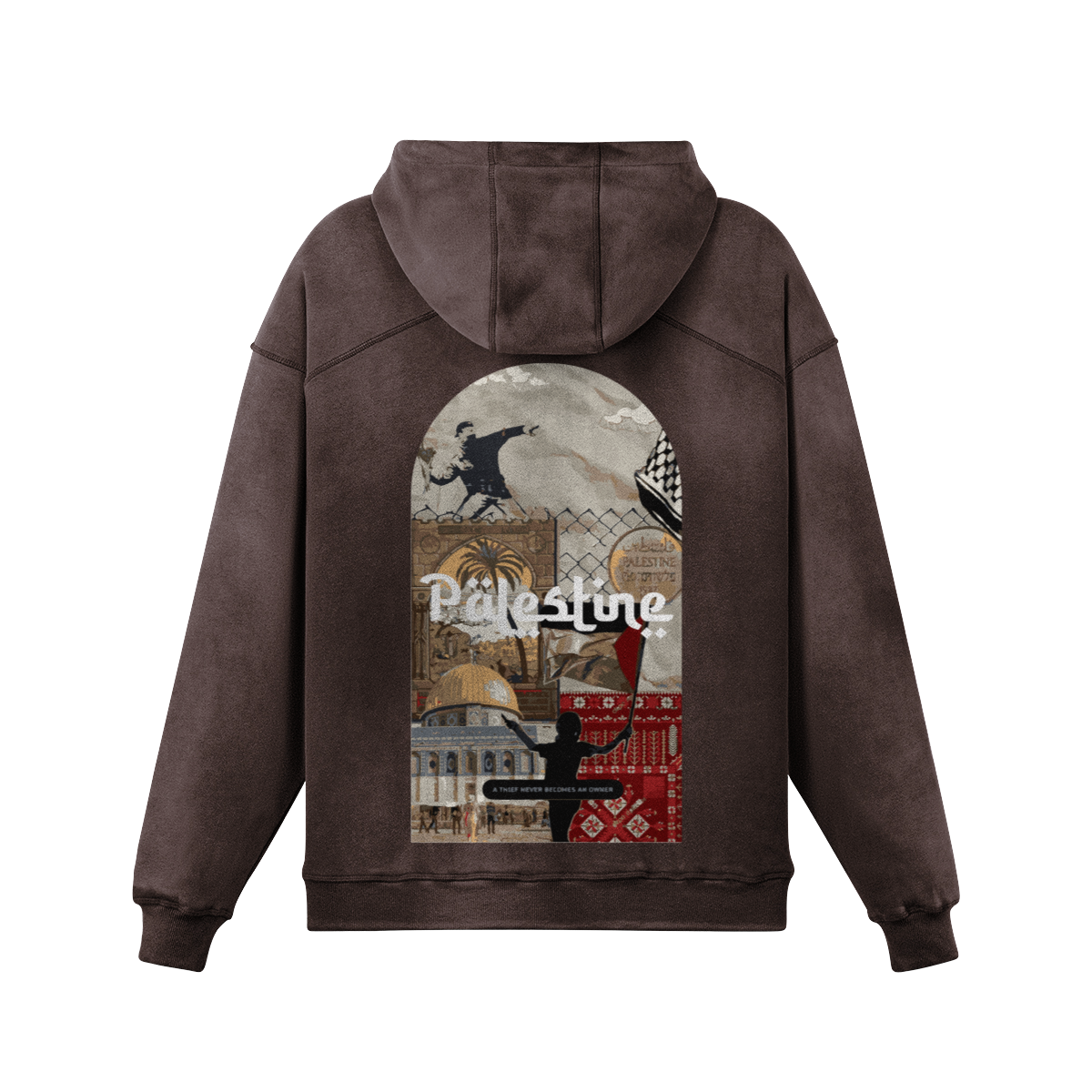 Sweat à capuche Palestine - Maison Madina