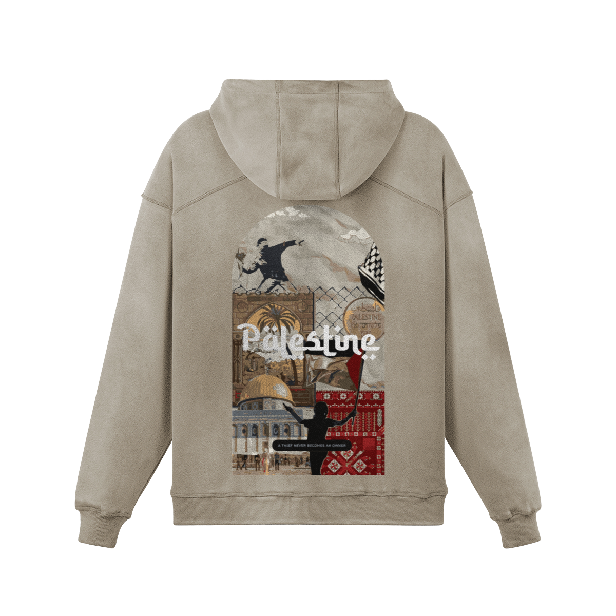 Sweat à capuche Palestine - Maison Madina