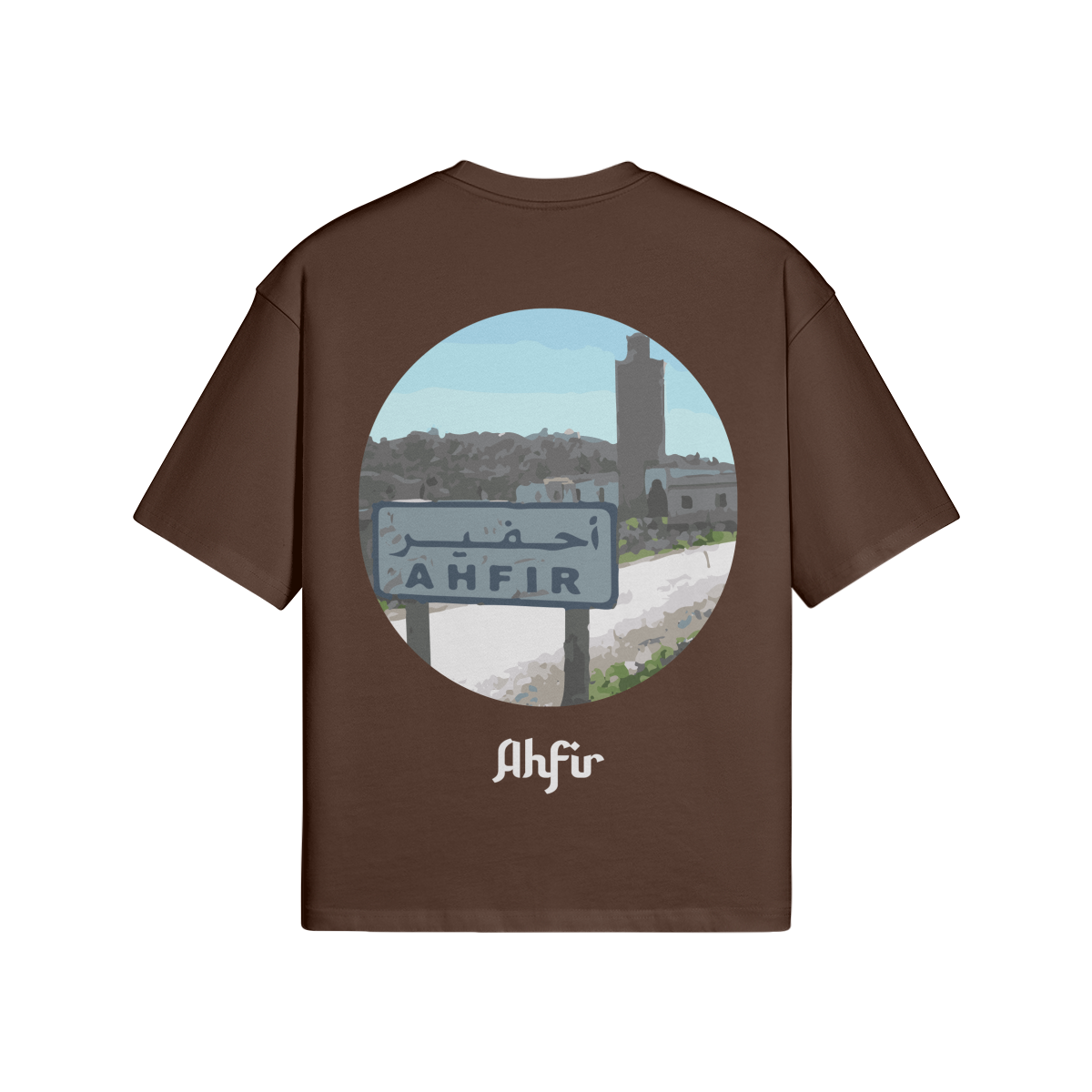 T-shirt Oversize Ahfir - Maison Madina