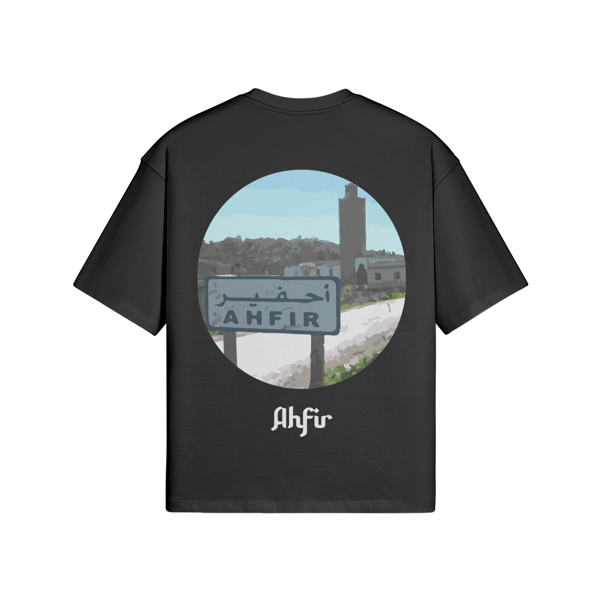 T-shirt Oversize Ahfir - Maison Madina