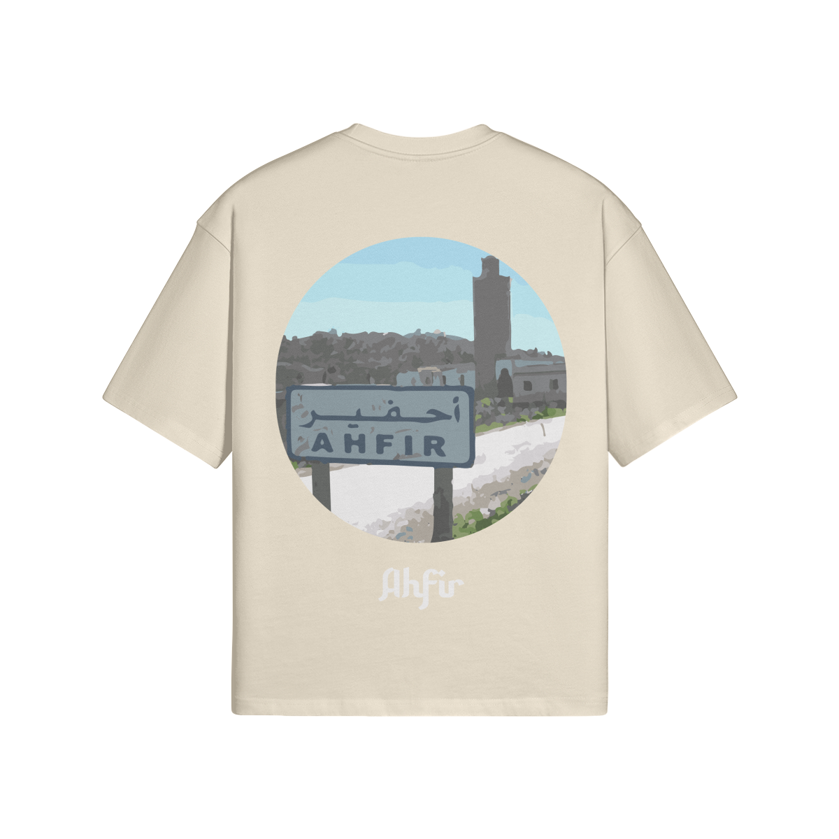 T-shirt Oversize Ahfir - Maison Madina