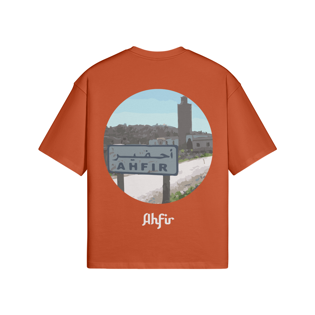 T-shirt Oversize Ahfir - Maison Madina