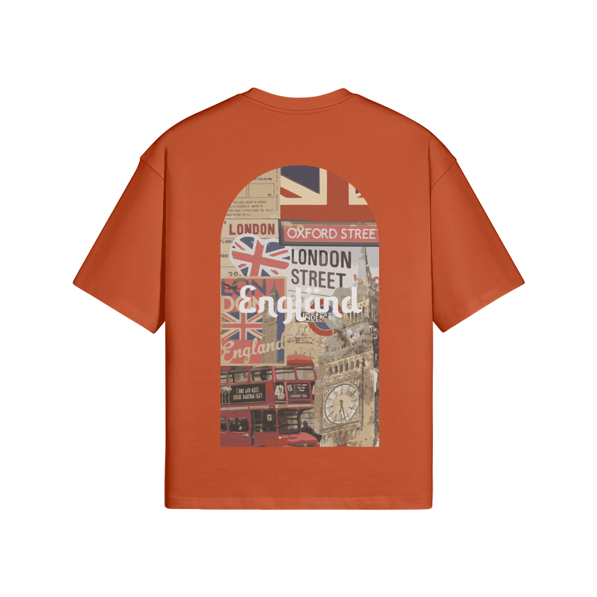 T-shirt Oversize Angleterre - Maison Madina