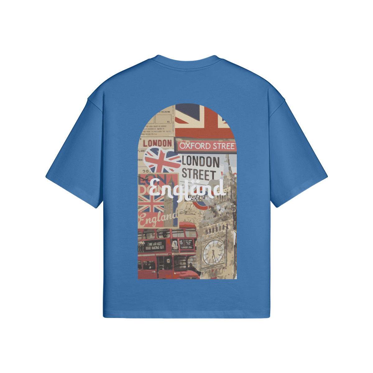 T-shirt Oversize Angleterre - Maison Madina