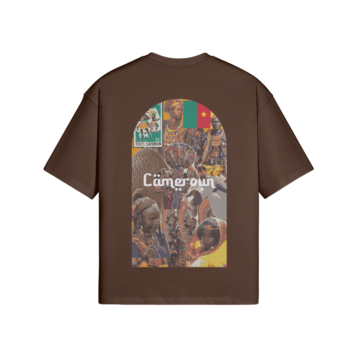 T-shirt Oversize Cameroun - Maison Madina