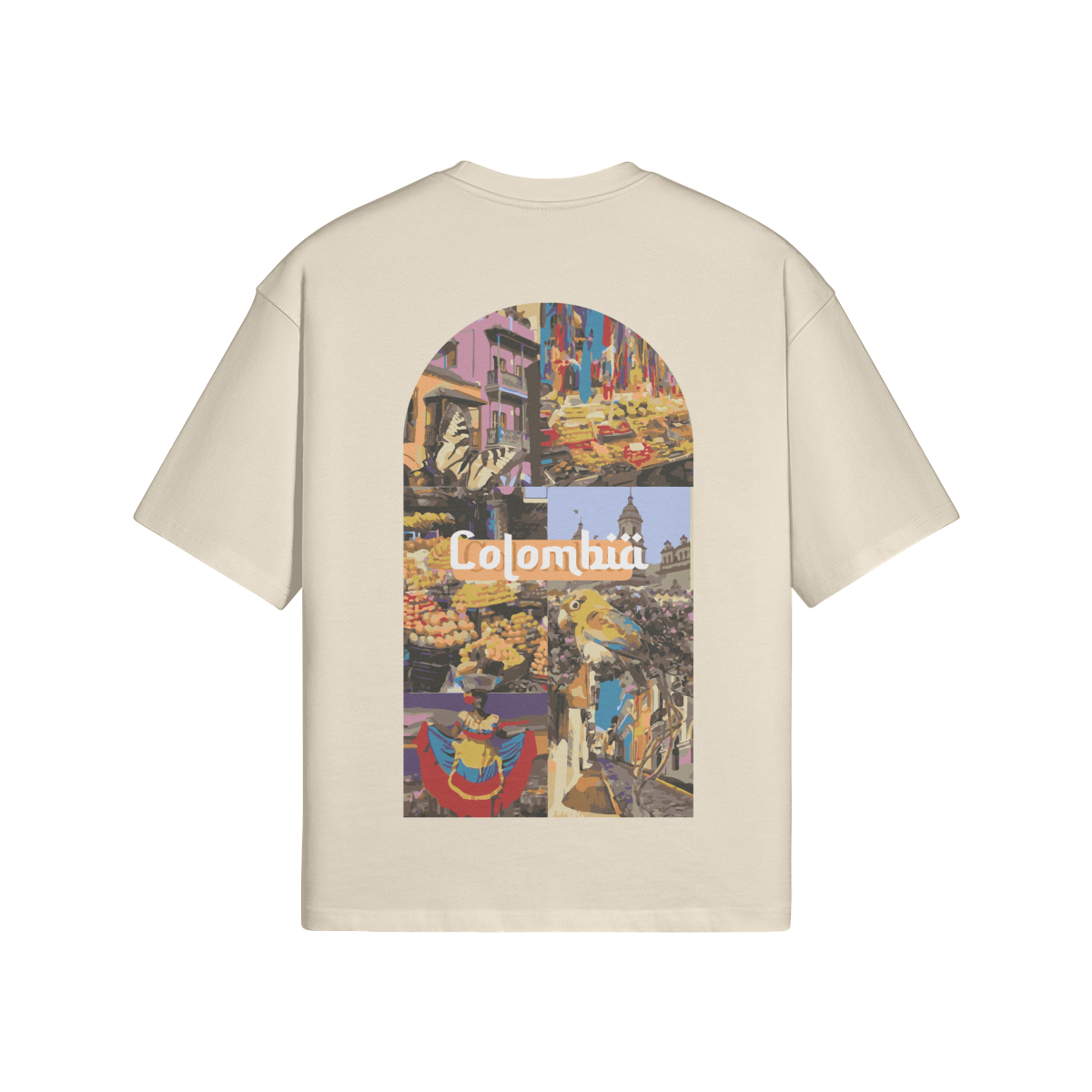 T-shirt Oversize Colombie - Maison Madina