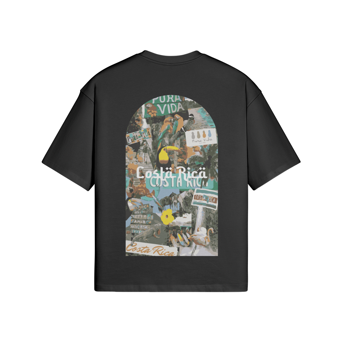 T-shirt Oversize Costa Rica - Maison Madina