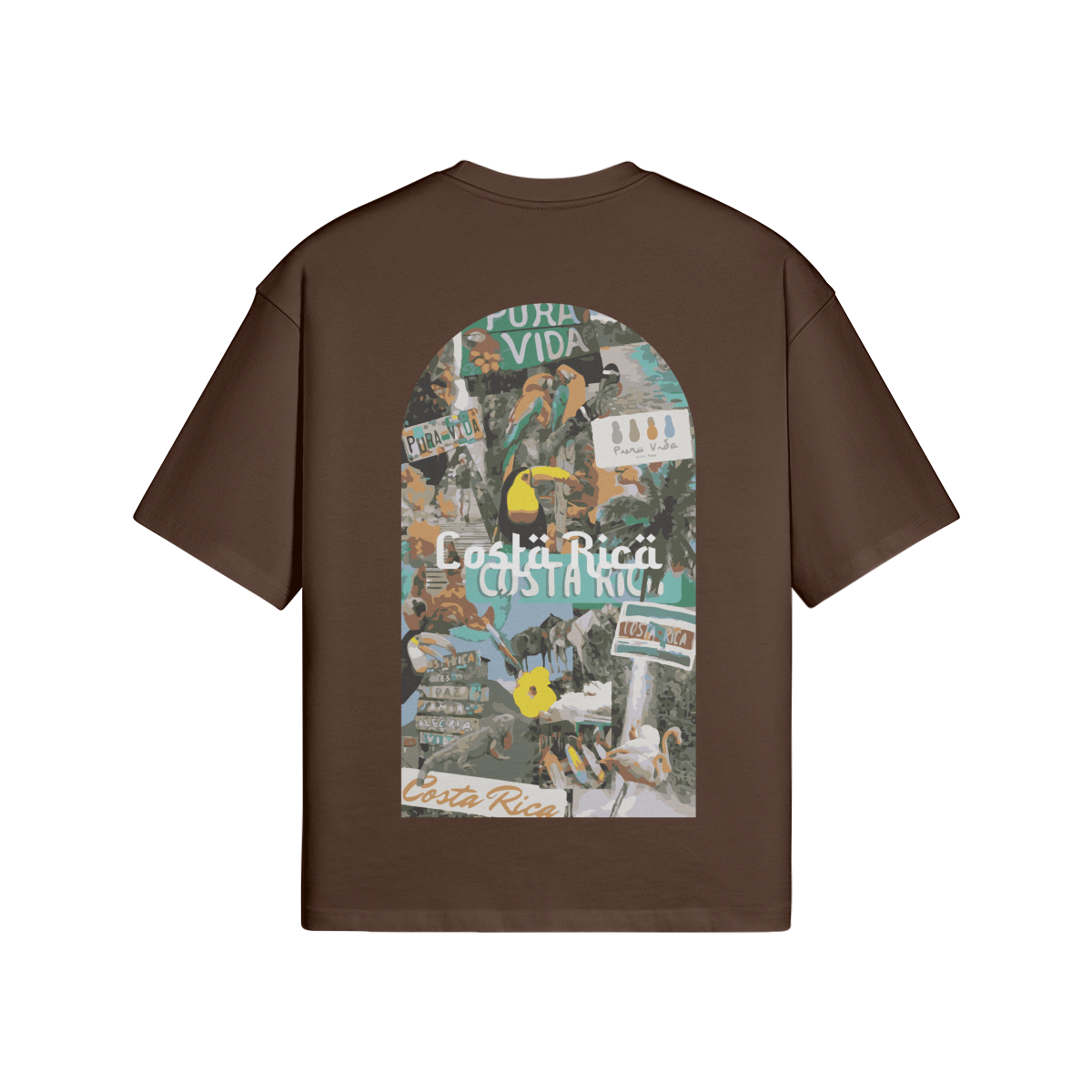 T-shirt Oversize Costa Rica - Maison Madina