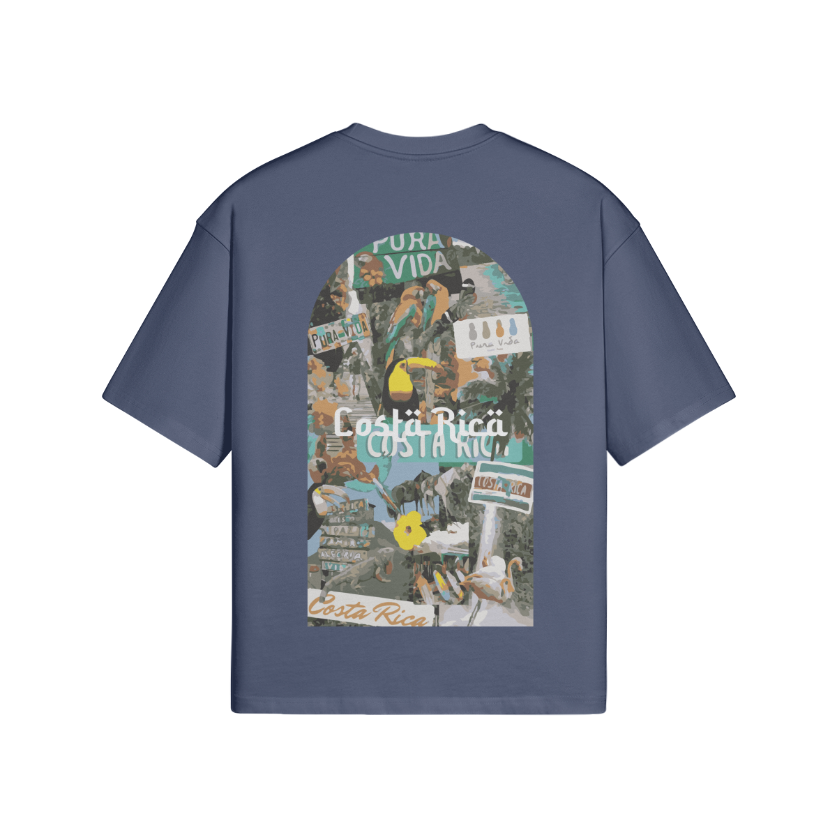 T-shirt Oversize Costa Rica - Maison Madina