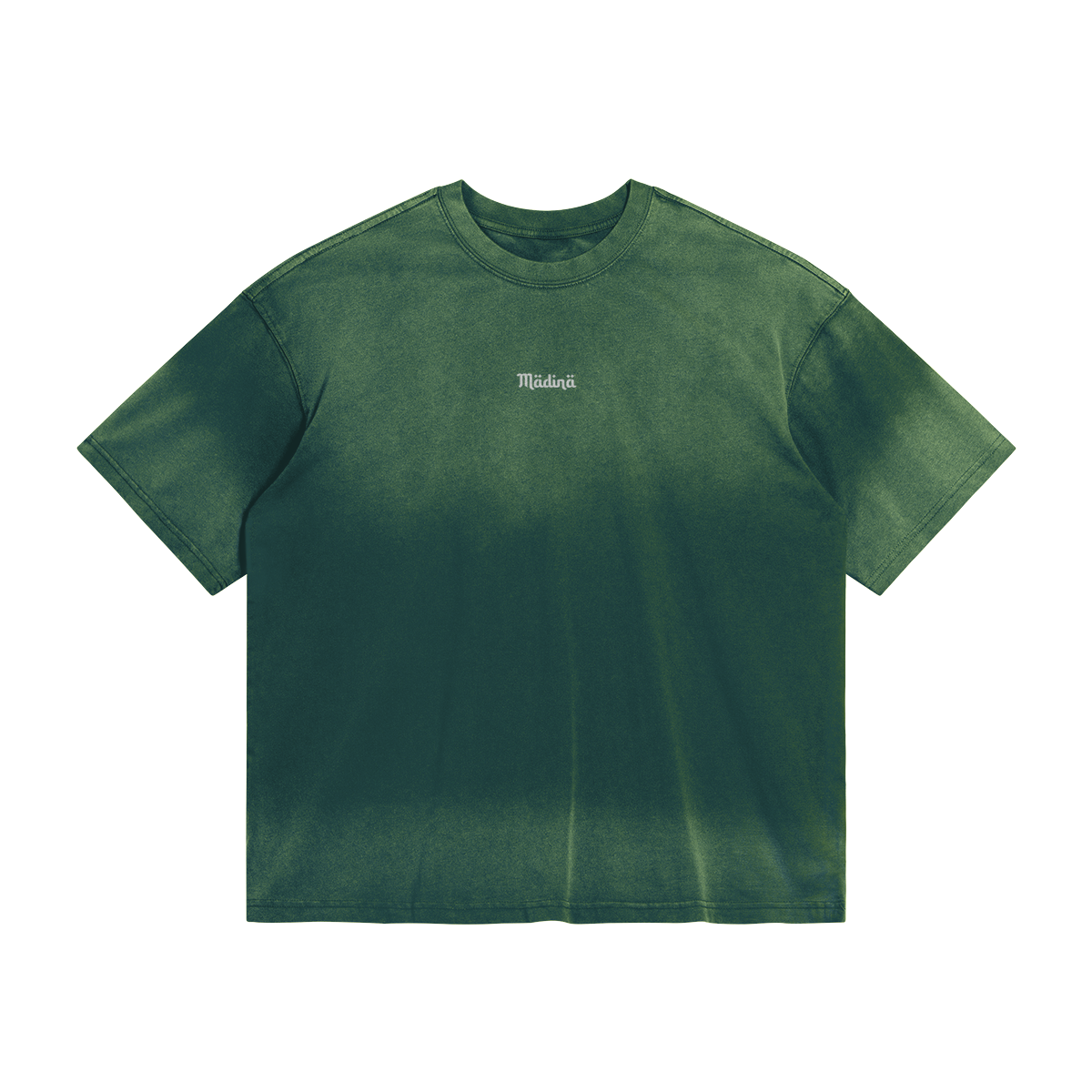 T-shirt Délavé Madina - Mineral Green / S