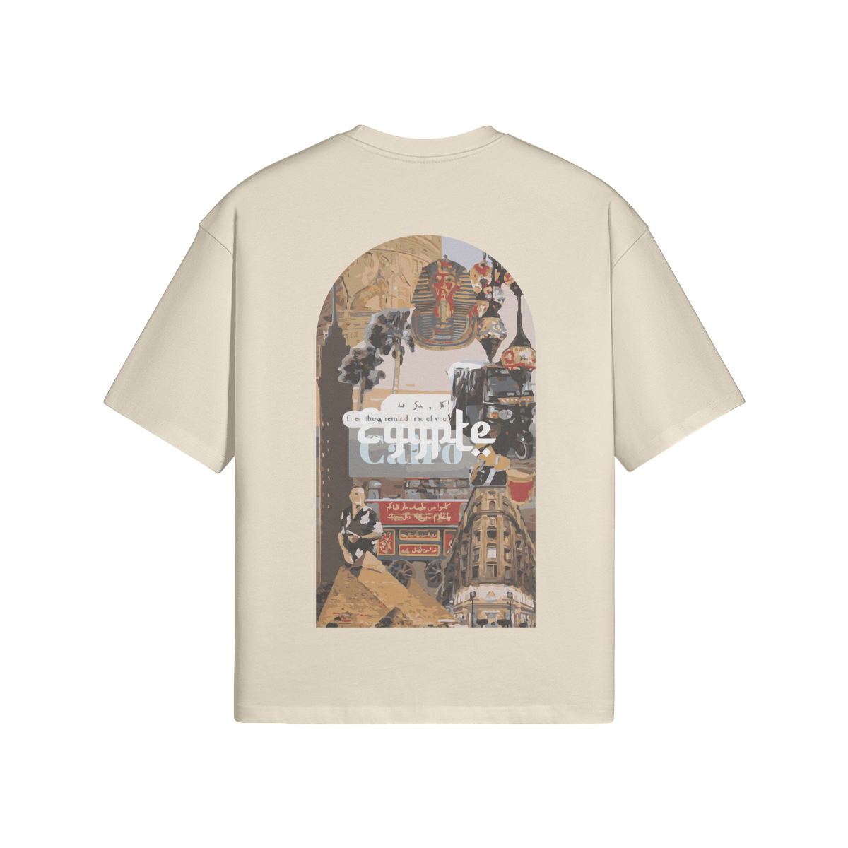 T-shirt Oversize Egypte - Maison Madina