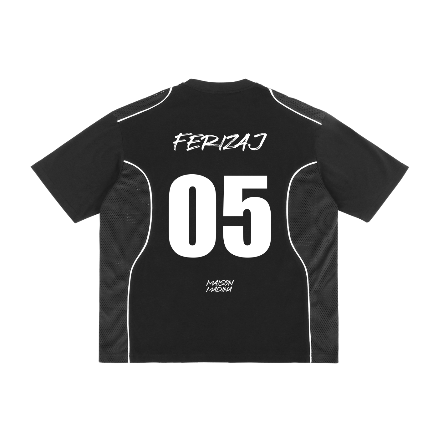 T-shirt Ferizaj 05 - Contrast Piped Panel