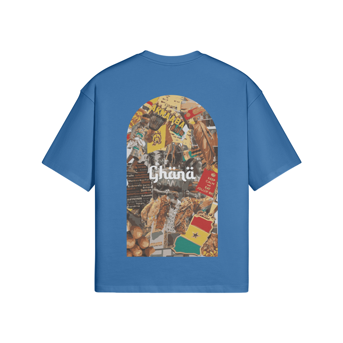 T-shirt Oversize Ghana - Maison Madina