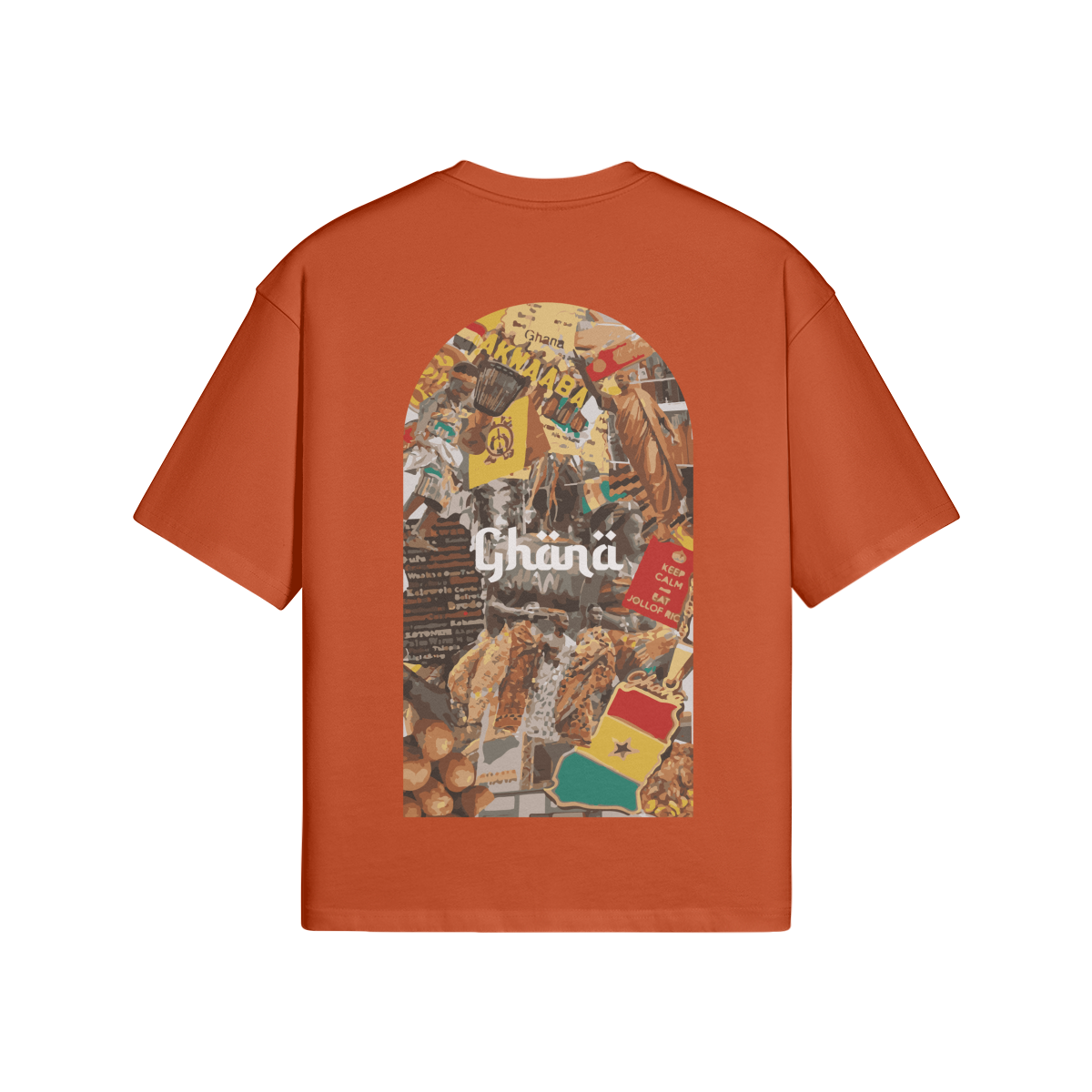 T-shirt Oversize Ghana - Maison Madina