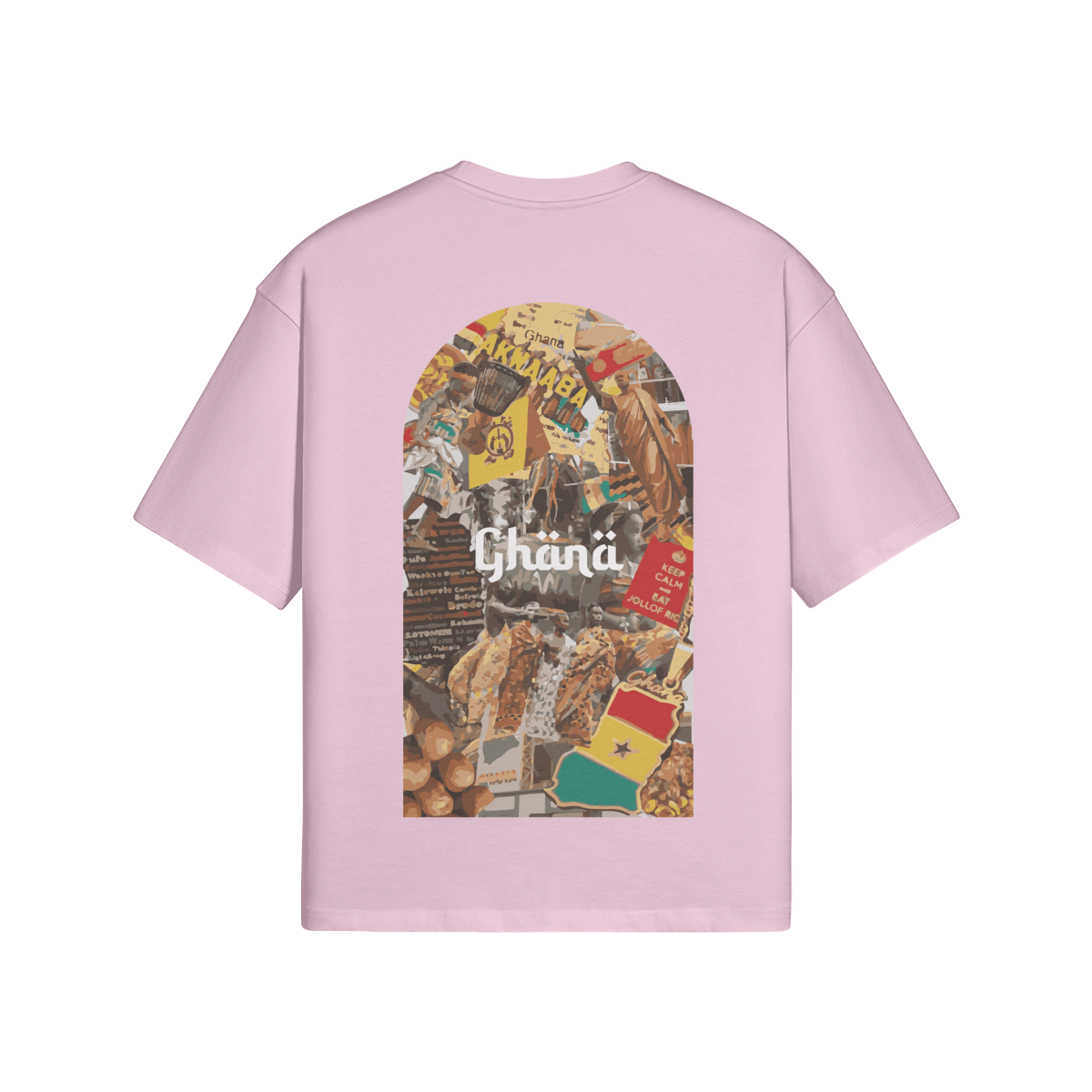 T-shirt Oversize Ghana - Maison Madina