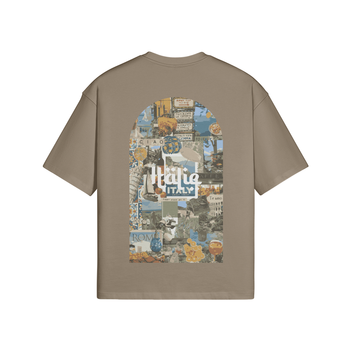 T-shirt Oversize Italie - Maison Madina