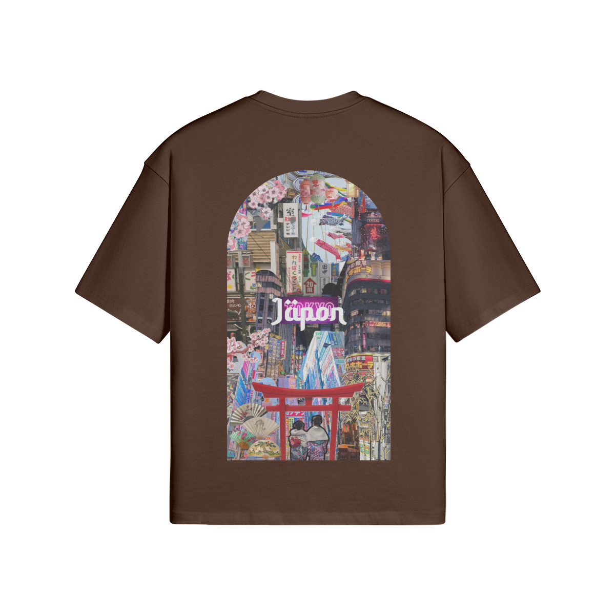 T-shirt Oversize Japon - Maison Madina