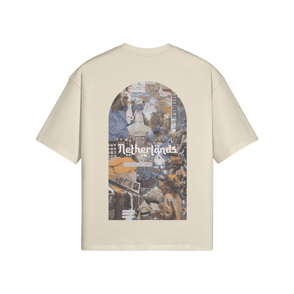 T-shirt Oversize Pays-Bas - Maison Madina