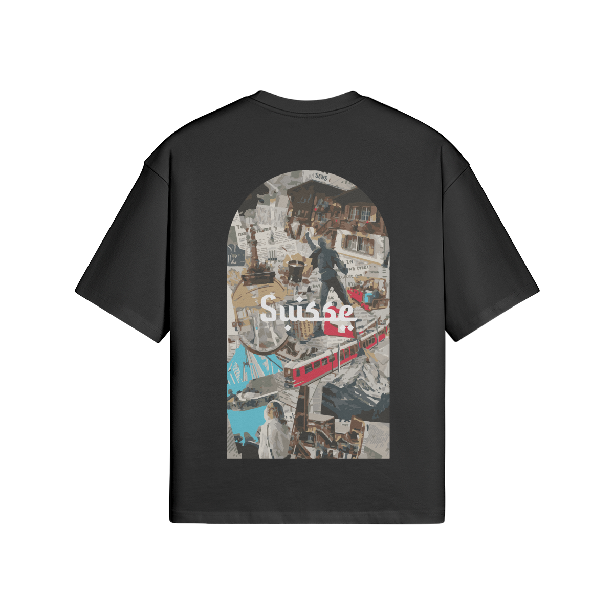 T-shirt Oversize Suisse - Maison Madina