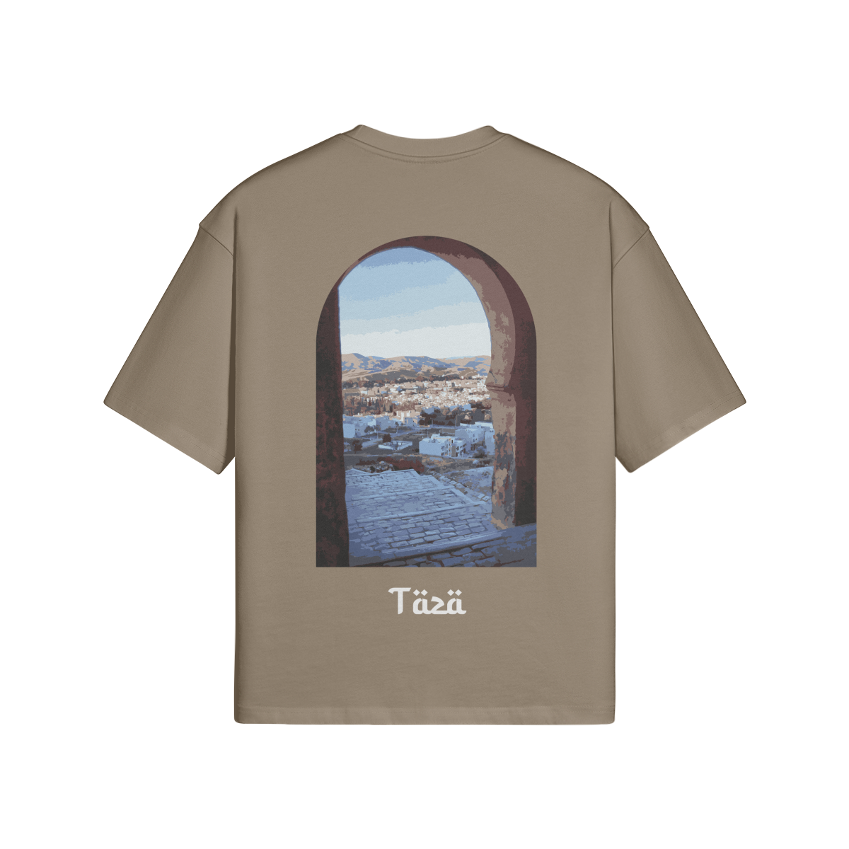 T-shirt Oversize Taza - Maison Madina