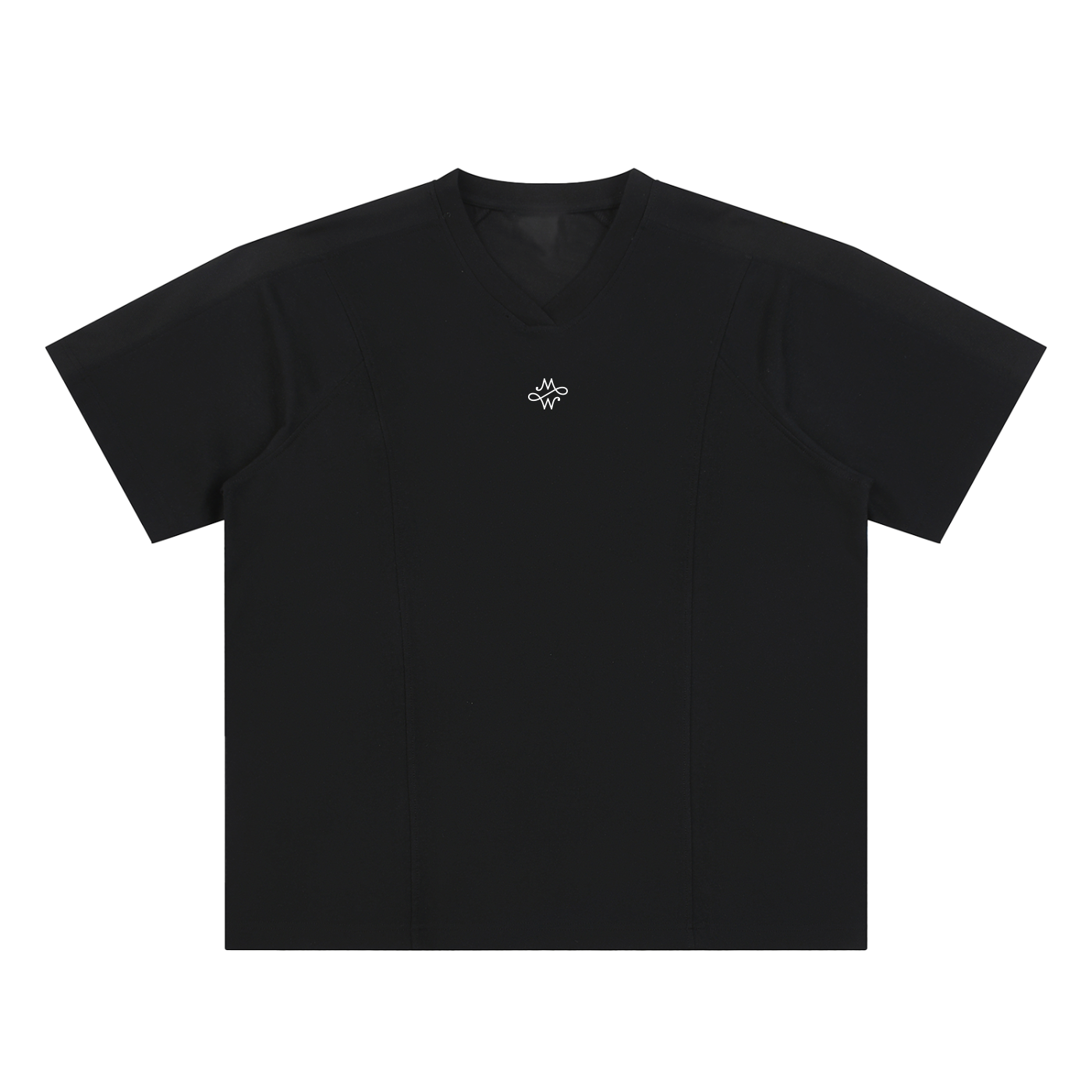 T-shirt V-Neck Premium - Style Sporty Maison Madina - Black / S