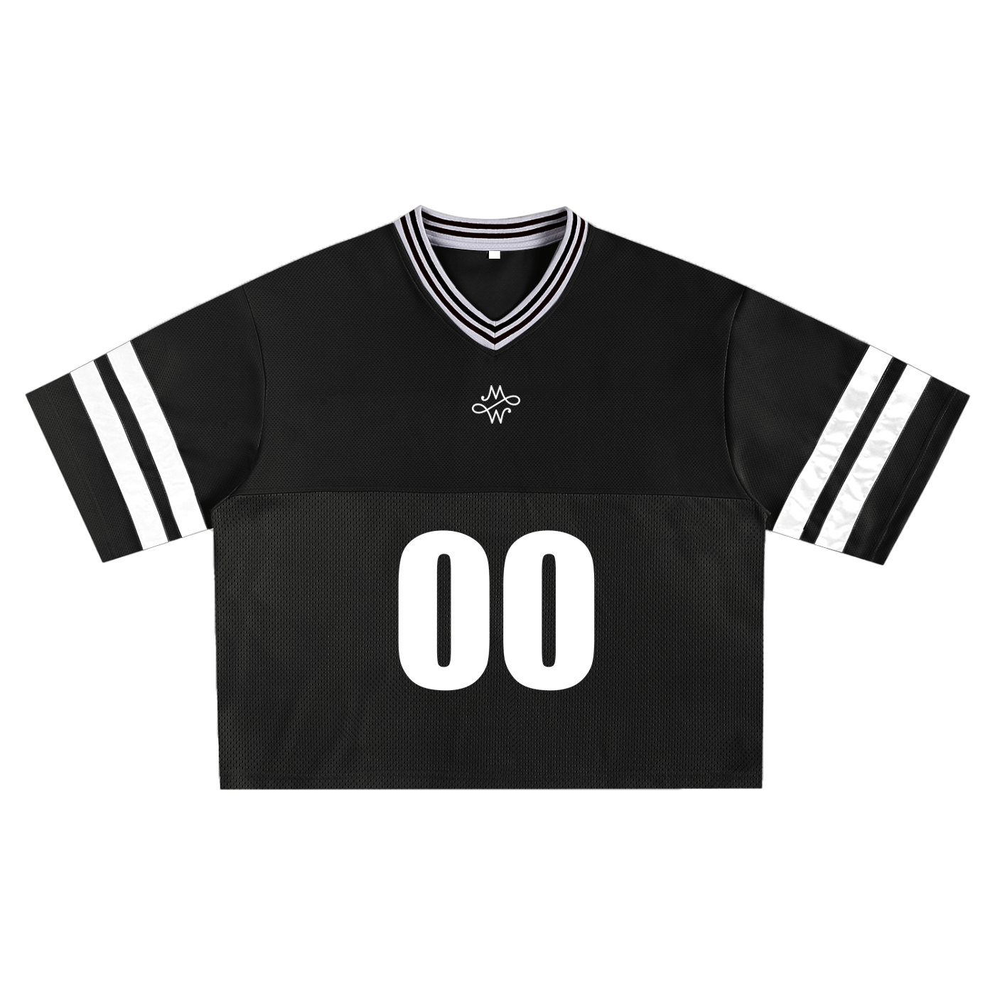 Taped Mesh Boxy T-shirt