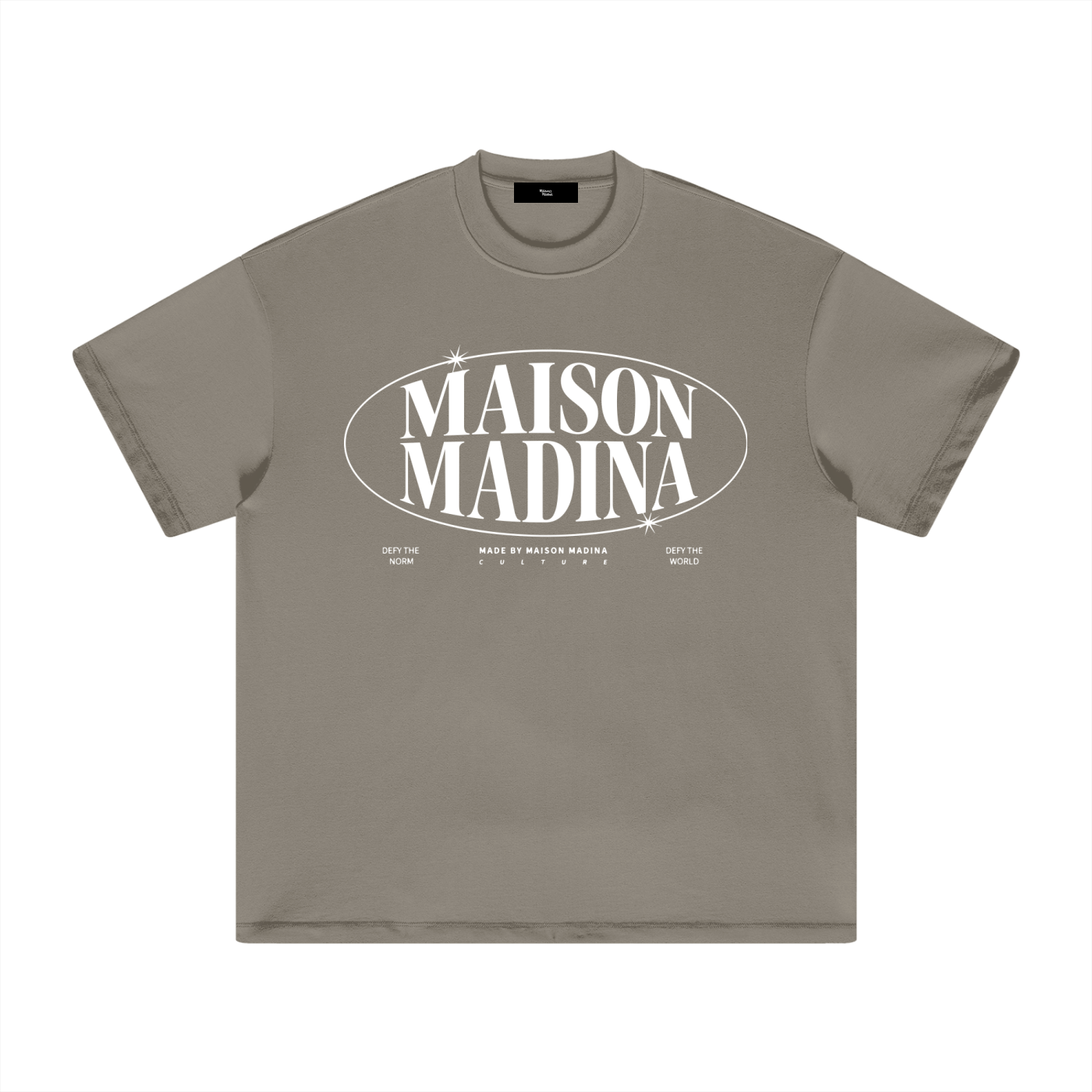 MM - Heavyweight Earth Tone T-Shirt - White