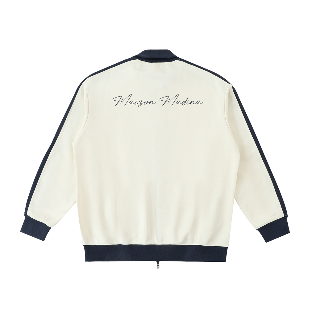 Veste Zippée Unisexe à Col Montant – Style Sporty & Streetwear
