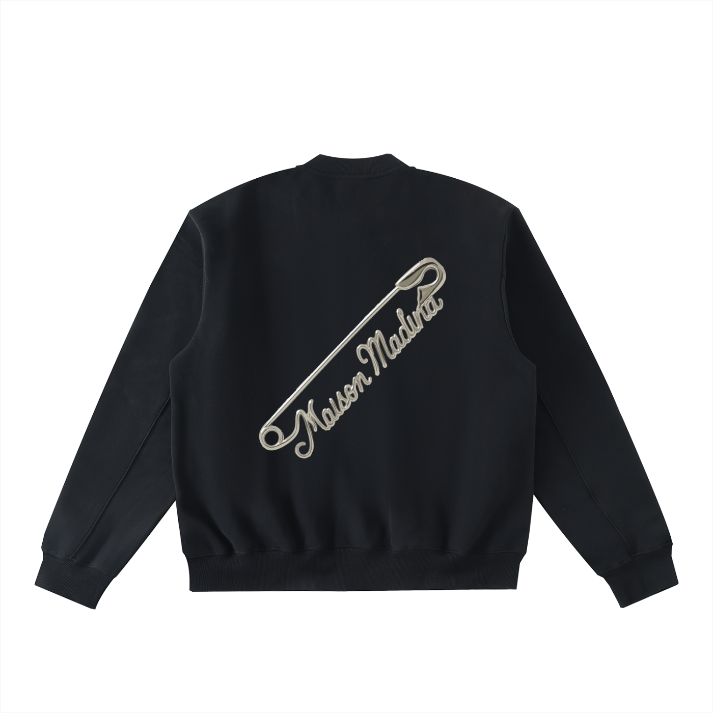 Blouson Streetwear Zippé Varsity en Fleece