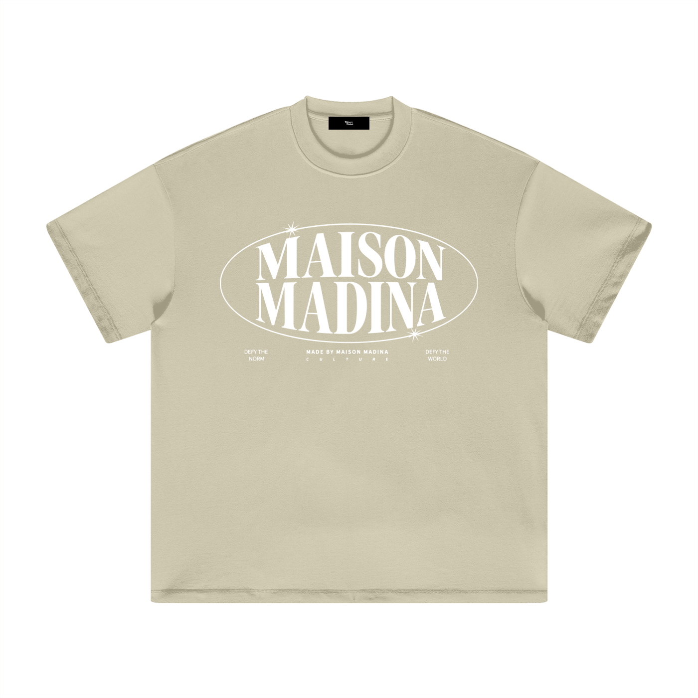 MM - Heavyweight Earth Tone T-Shirt - White