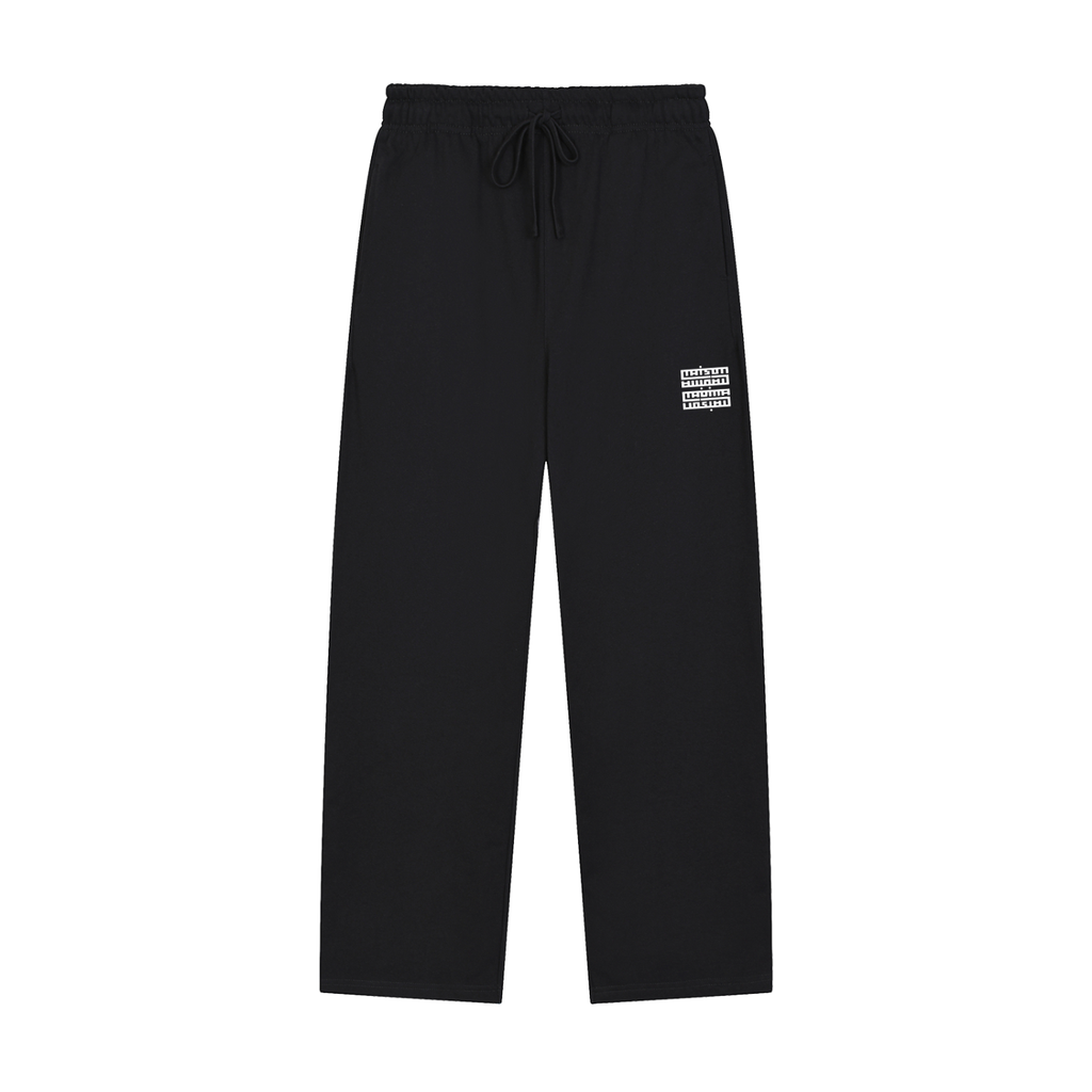 MM - Solid Color Straight-Leg Sweatpants