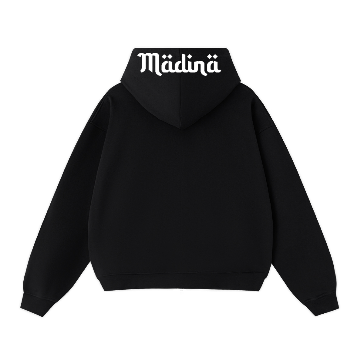 MM Hoodie Cropped – Heavy Double Zip