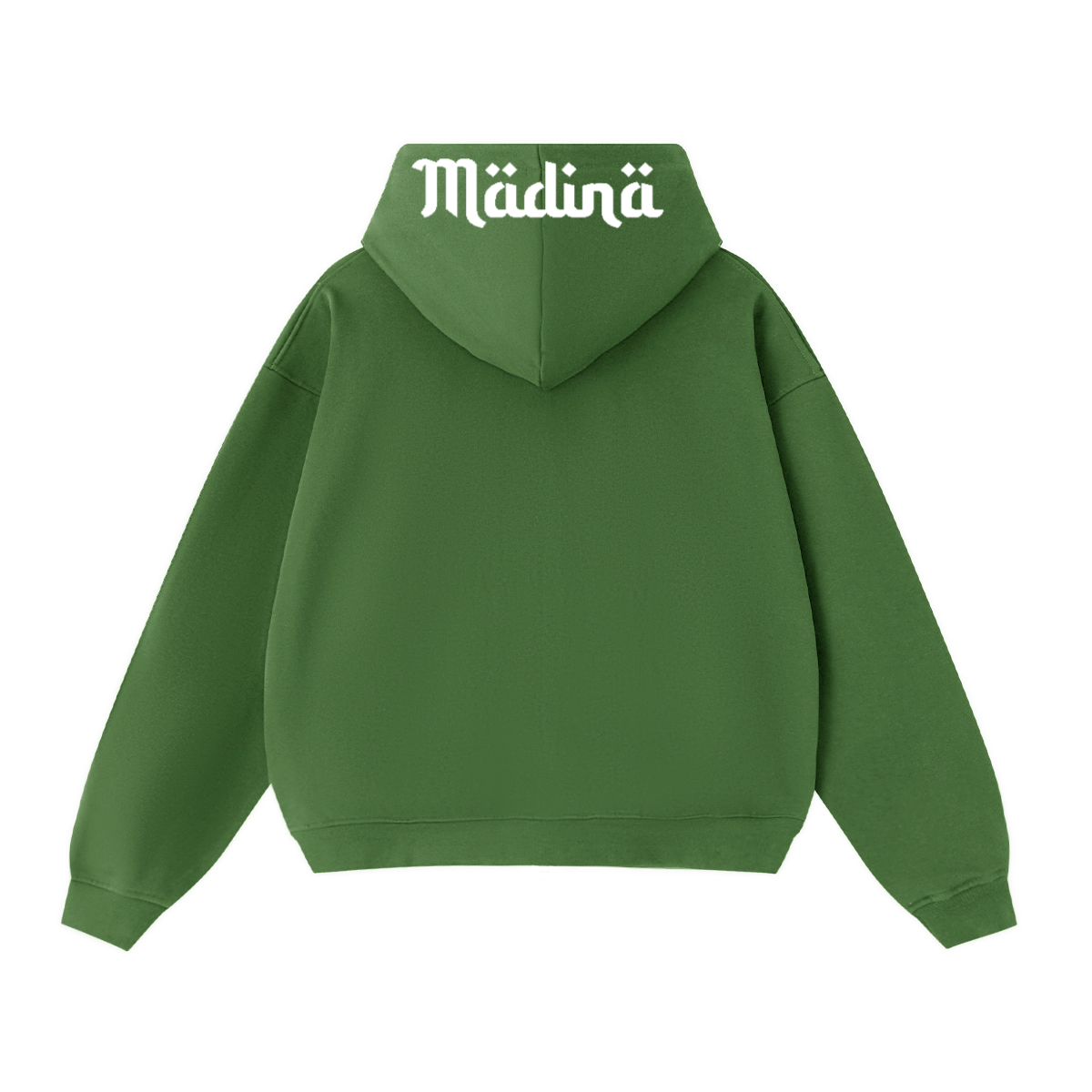 MM Hoodie Cropped – Heavy Double Zip