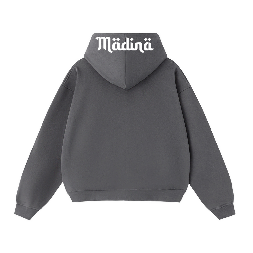 MM Hoodie Cropped – Heavy Double Zip