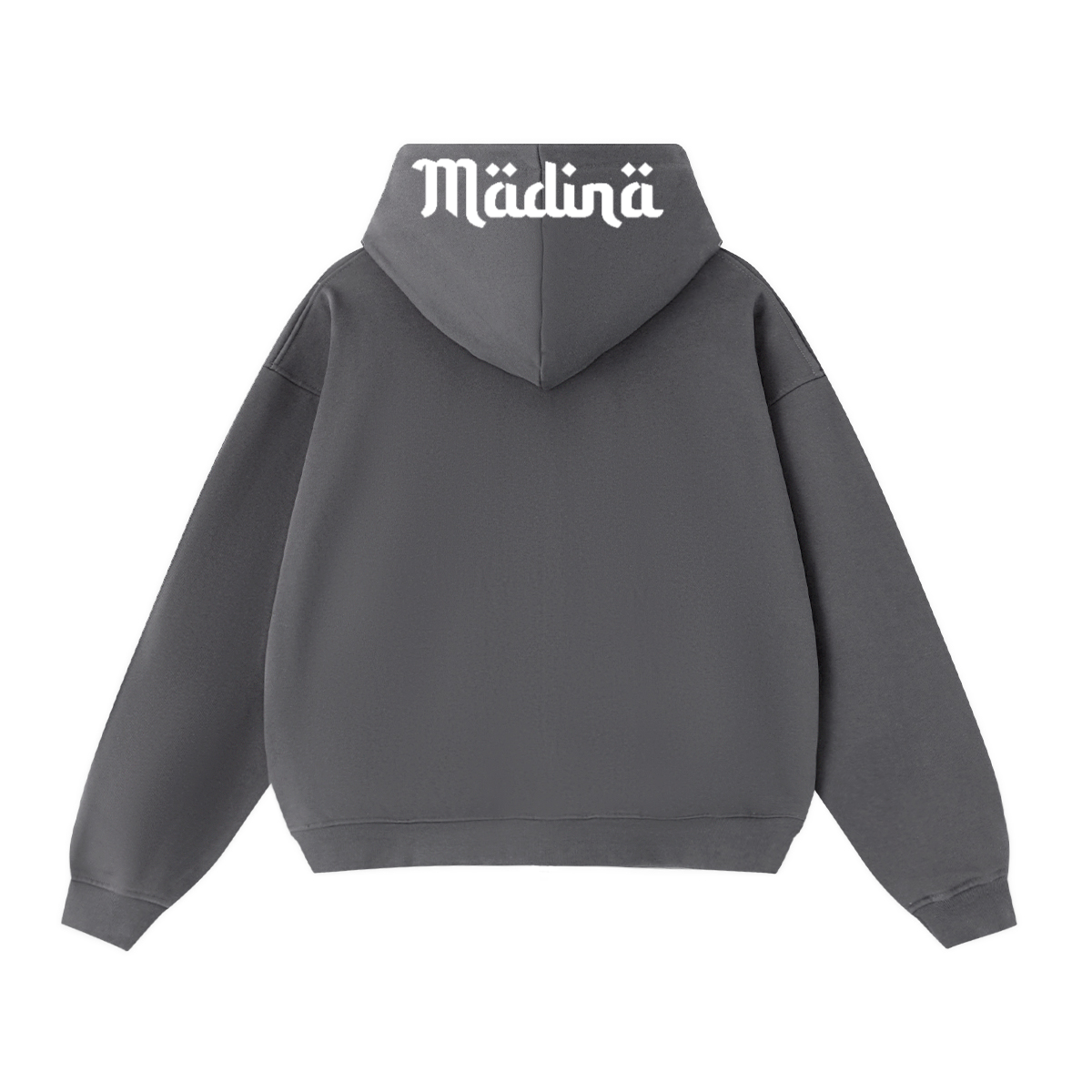 MM Hoodie Cropped – Heavy Double Zip