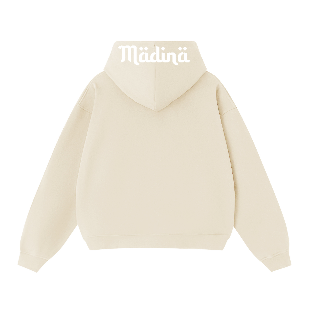 MM Hoodie Cropped – Heavy Double Zip