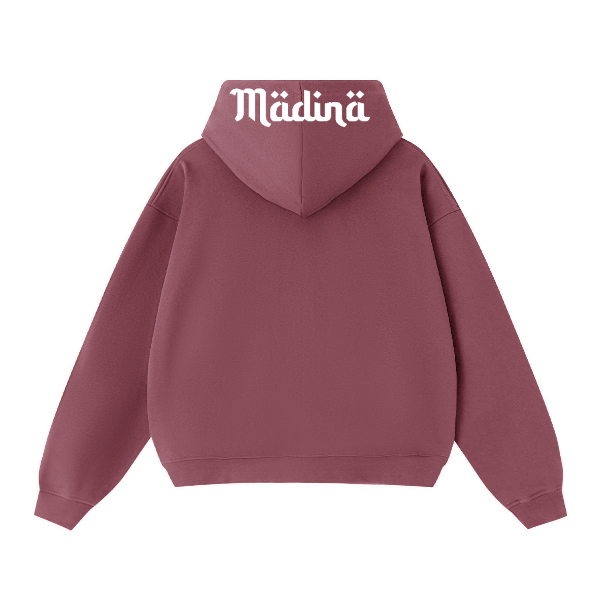 MM Hoodie Cropped – Heavy Double Zip