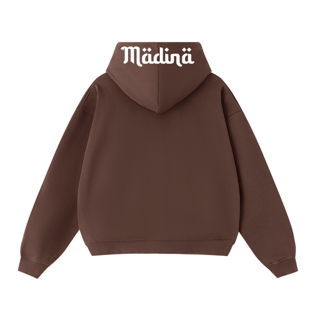 MM Hoodie Cropped – Heavy Double Zip
