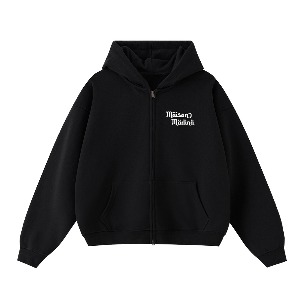 MM Hoodie Cropped – Double Zip