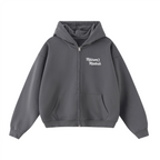 MM Hoodie Cropped – Double Zip