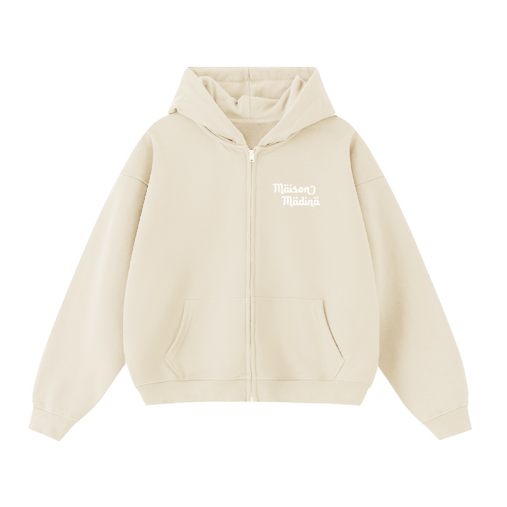 MM Hoodie Cropped – Double Zip
