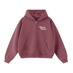MM Hoodie Cropped – Double Zip