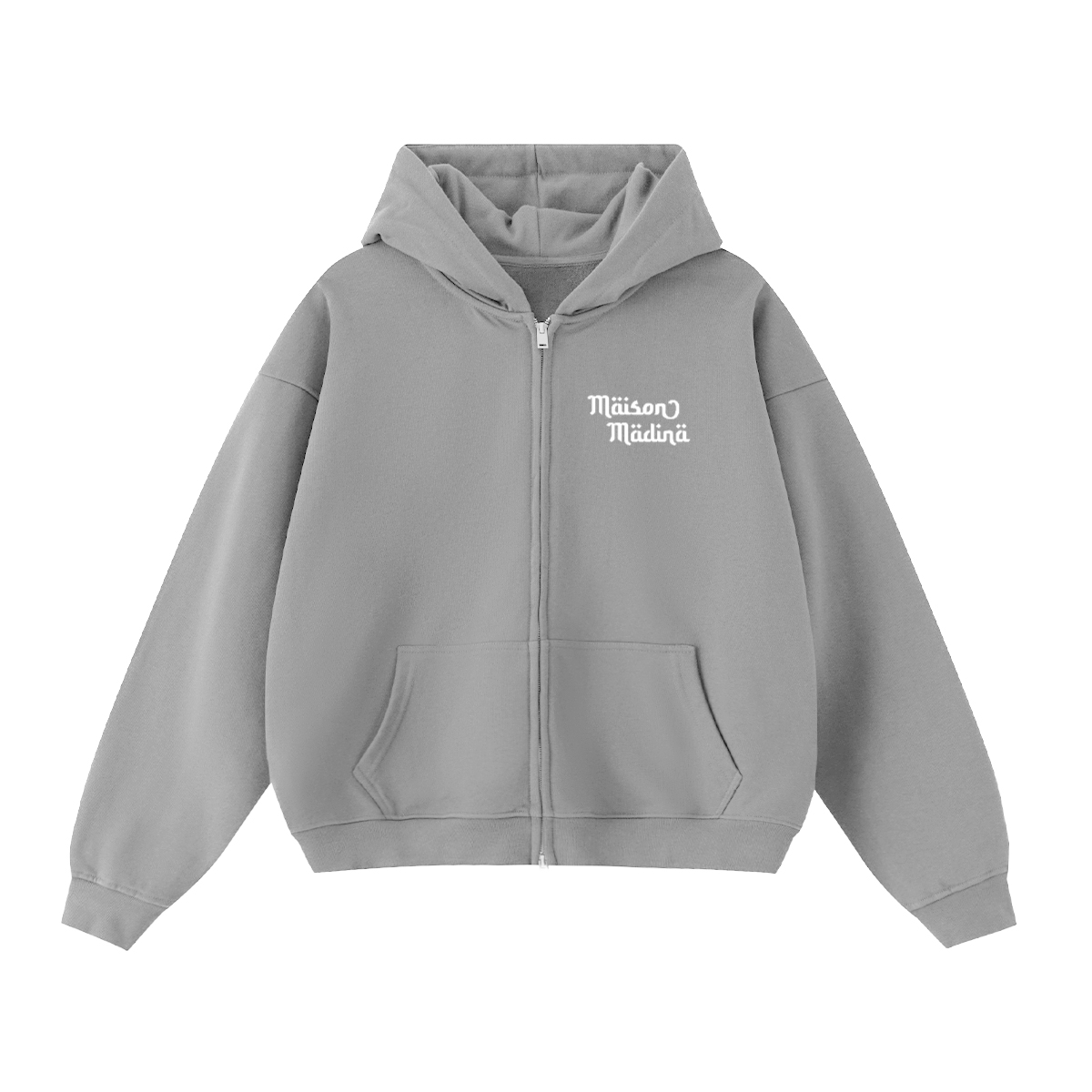 MM Hoodie Cropped – Double Zip