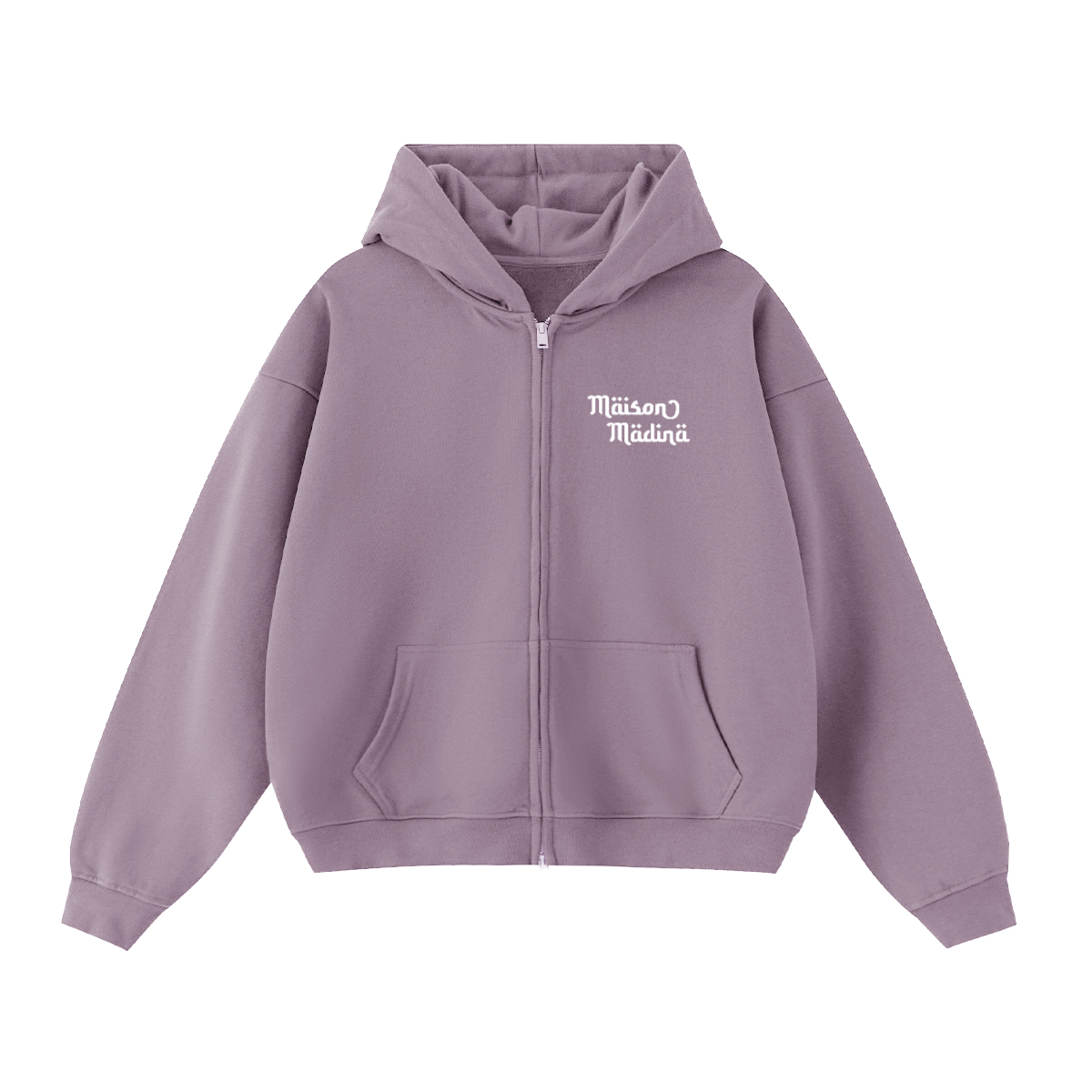 MM Hoodie Cropped – Double Zip